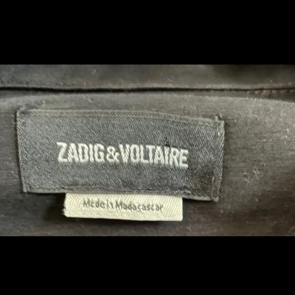 NWT Zadig & Voltaire Virginia Strass Rock Jacket S - Picture 7 of 8